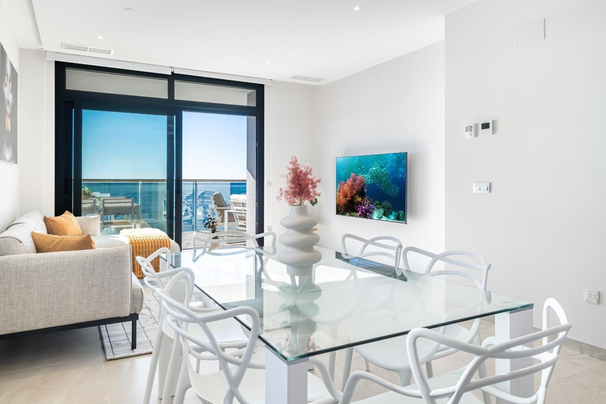 בנידורם Sunset Cliffs Deluxe Apartment 6133 Poniente Beach מראה חיצוני תמונה