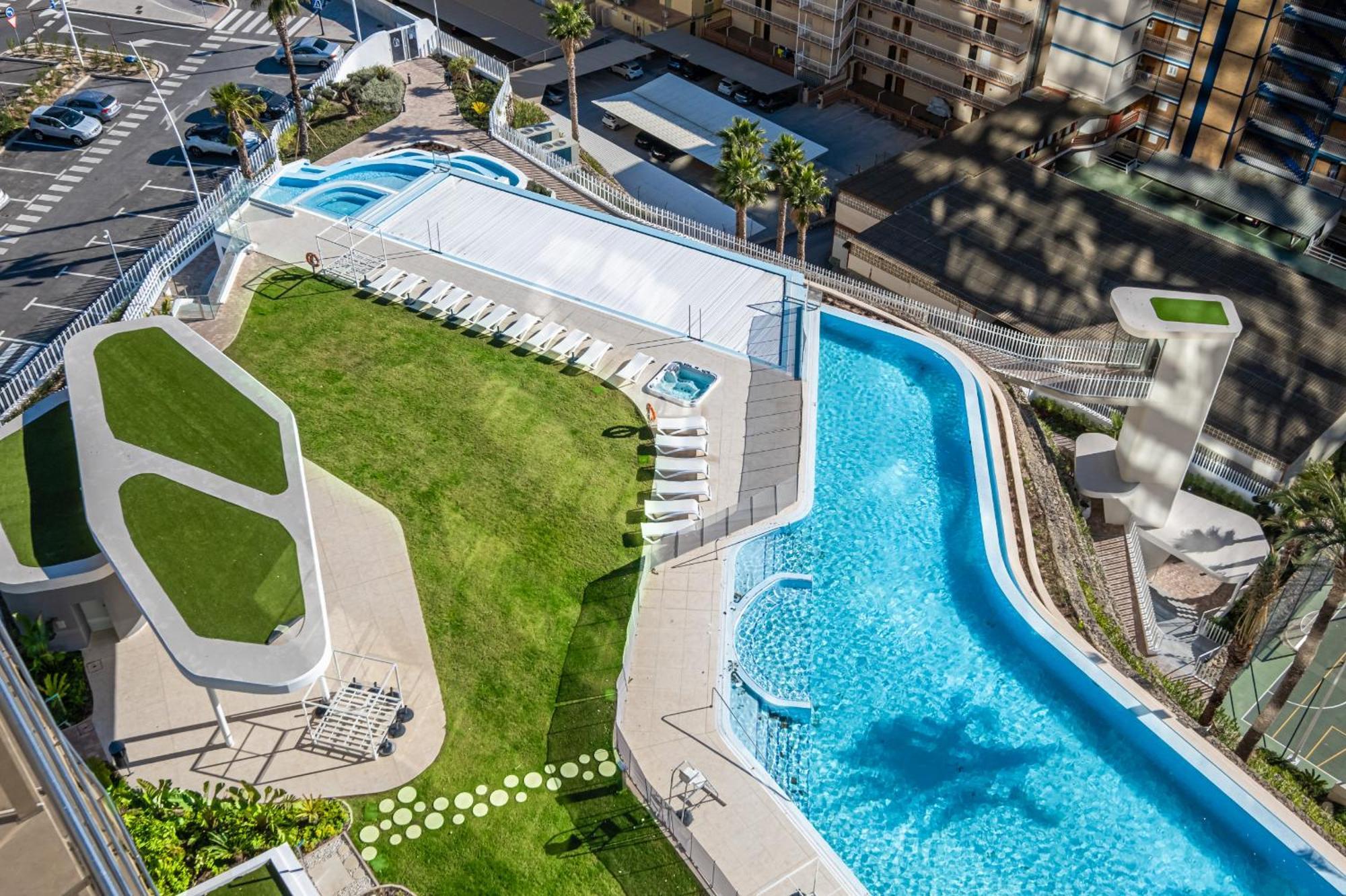 בנידורם Sunset Cliffs Deluxe Apartment 6133 Poniente Beach מראה חיצוני תמונה